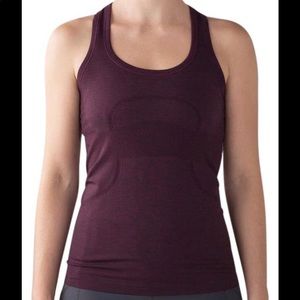 Lululemon Swiftly Tech Tank - Maroon - 4